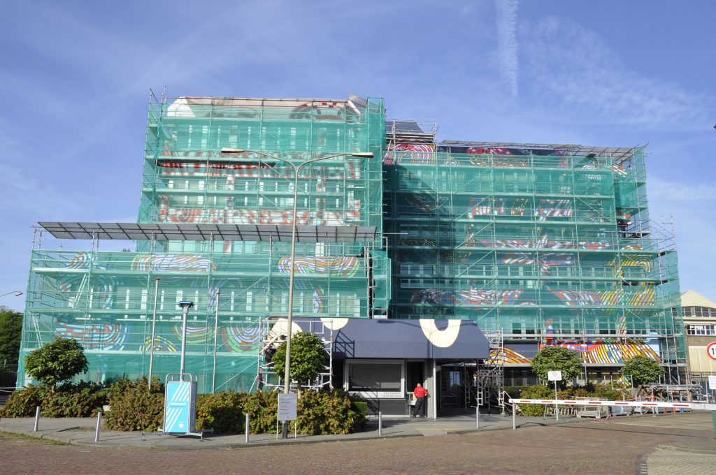 Kunstwerk hoofdkantoor Vlisco Netherlands