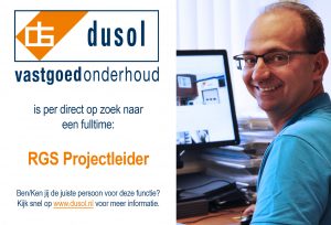Dusol zoekt RGS Projectleider © Dusol Vastgoedonderhoud bv