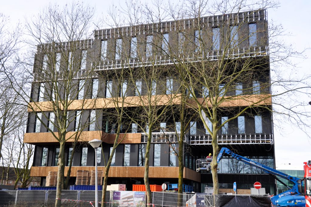 Fontys Hogeschool Eindhoven in aanbouw © Dusol Vastgoedondehoud